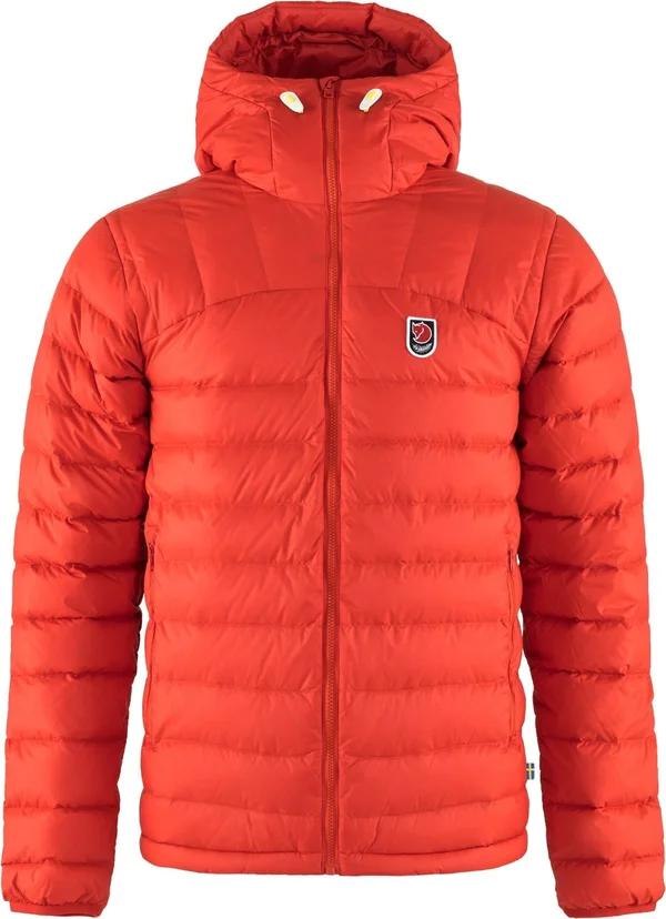 Fj鋖lr鋠en - Expedition Pack Down Hoodie - Men's Xs - True Red