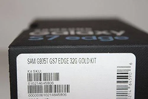 Samsung Galaxy S7 Edge Sm-g935t 32GB Gold T-Mobile