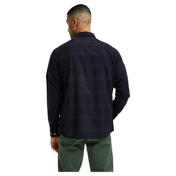 Selected Slim Flannel Long Sleeve Shirt XXL