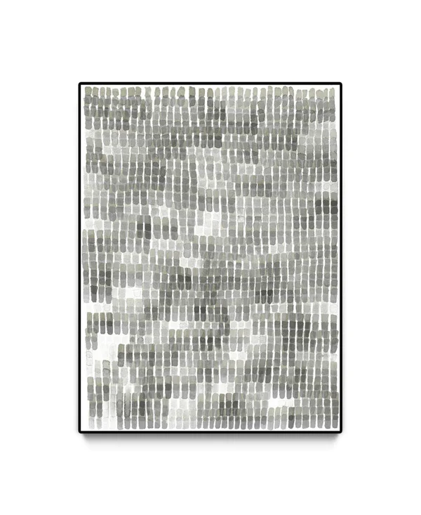 Giant Art Woven Reeds III Oversized Framed Canvas, 40x22 x 60x22 - Multi