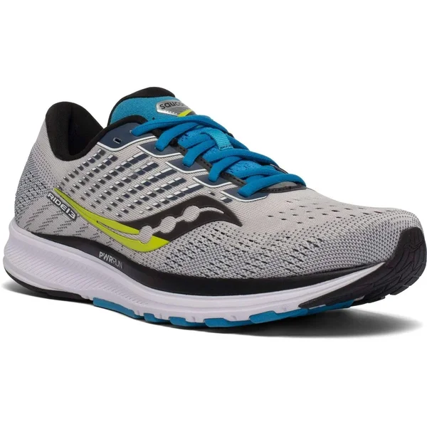 Men's Saucony Ride 13 - Stone/Cobalt - Size 10.5