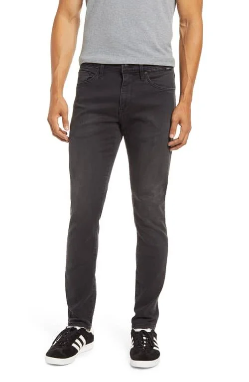 Mavi Men's James Skinny in Smoke Supermove - Men's Jeans