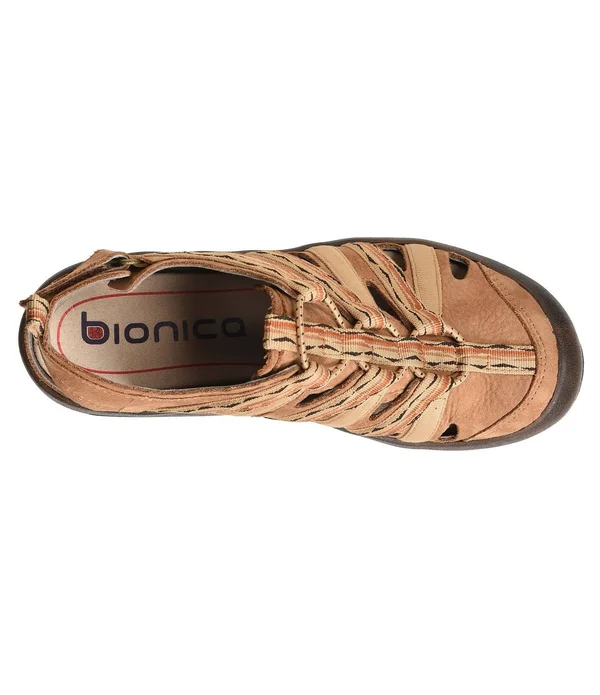Women's Bionica Malabar Fisherman Sandal - Size: 8, Brown