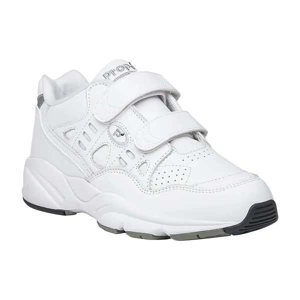 Propet Stability Walker Strap 11.5 Men's White