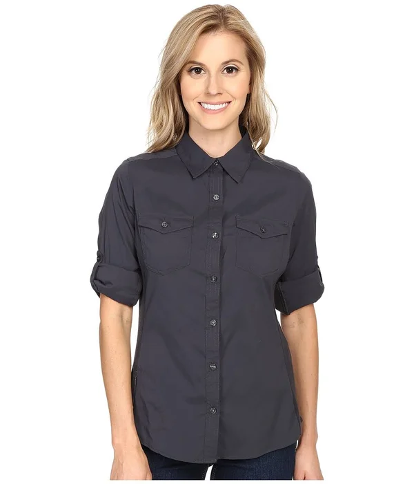 Marmot Annika Long Sleeve Shirt - Women's-Dark Steel-small