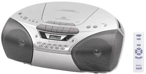 Sony CFD-S550 - Boombox - 4.6 Watt - dark silver