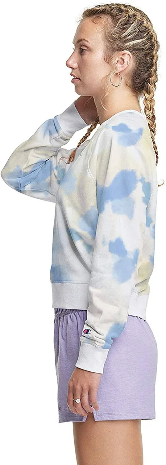 Champion Women's Campus French Terry Crew BLUM-XL