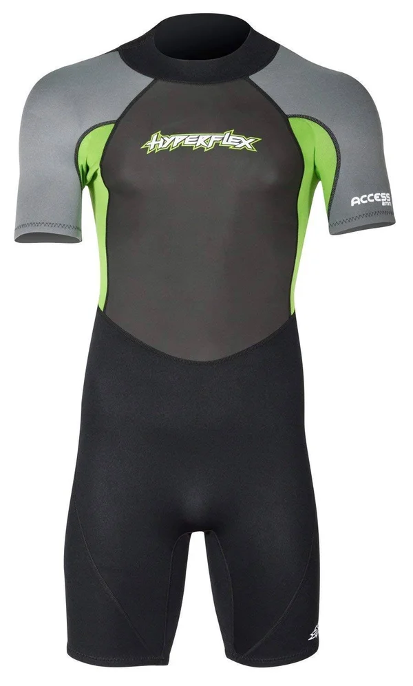 Hyperflex Men's Access 2.5mm Back Zip SPRING - Large, Green