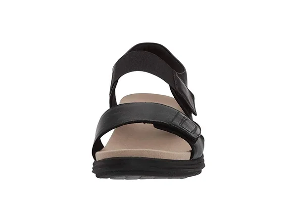 Women's Aravon Beaumont Two Strap Sandal - Size: 8, Black