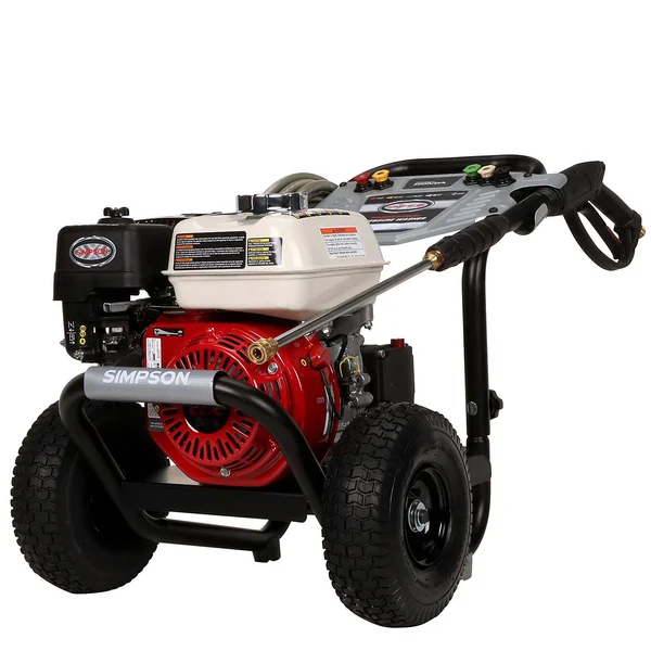 Simpson 3500 PSI 2.5 GPM Gas Pressure Washer Powered by Honda