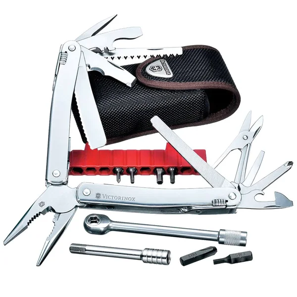 Victorinox Swiss-tool Spirit Plus Ratchet With Nylon Pouch