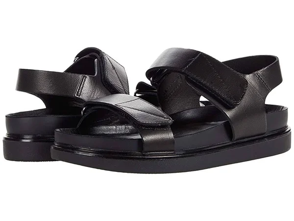 Vagabond Erin - Women's Black Leather Sandals