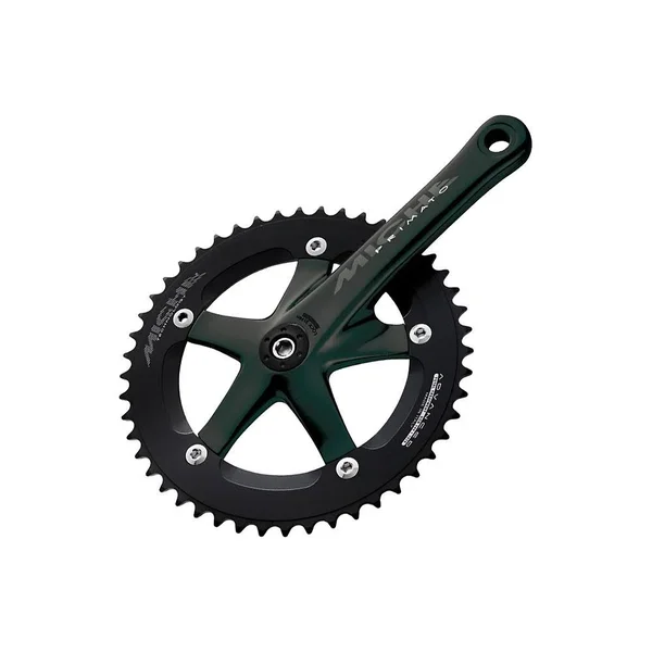 Miche Primato Advanced Track Single Chainset - 144mm - Black