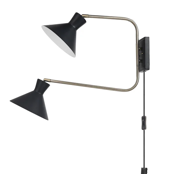 Globe Electric 51391 Waldwick 2 Light 19 inch Tall LED Wall Sconce - Black