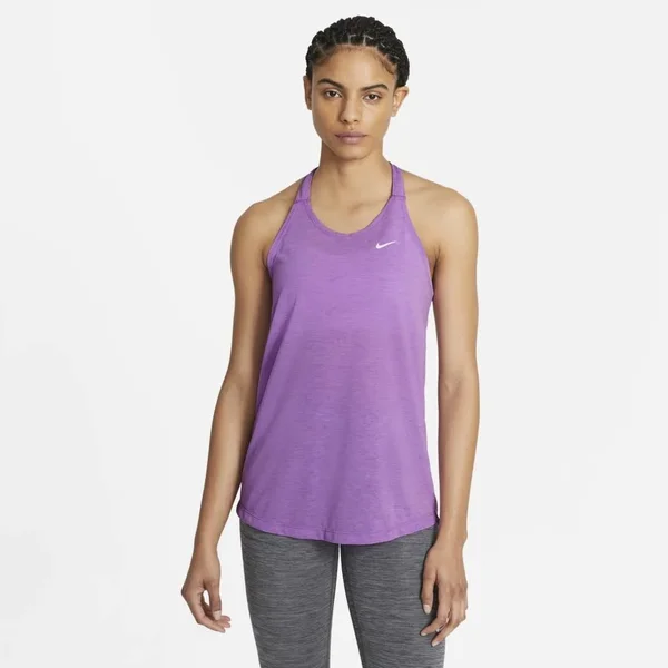 Nike Women's Dri-Fit Elastika Training Tank Top, XS, Purple