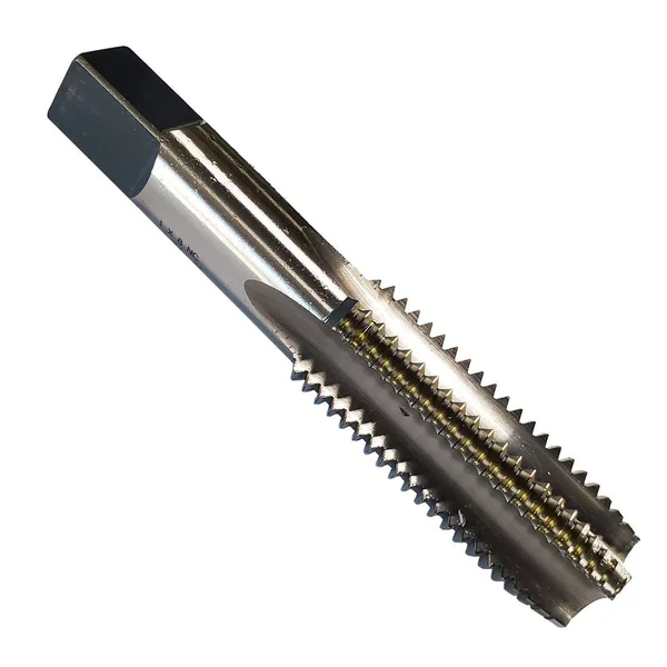 Viking 55102 1x22-12 UNF Plug Tap - 4 Flute, H4, Bright Finish