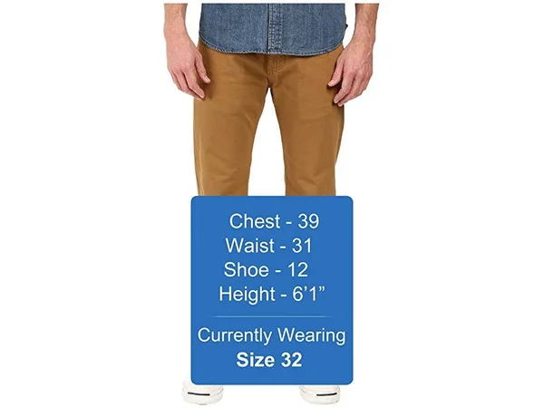 Levi&s Men's 505 Regular Fit Jeans, Size: 33X32, Caraway - Slub Twill