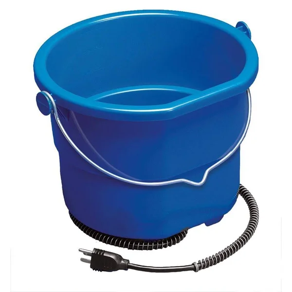 API Heated Flat-Back Bucket - 2.5 Gallon