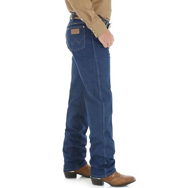 Wrangler Men's Cowboy Cut Original Fit Jeans - Dark Stone DD - 42x30