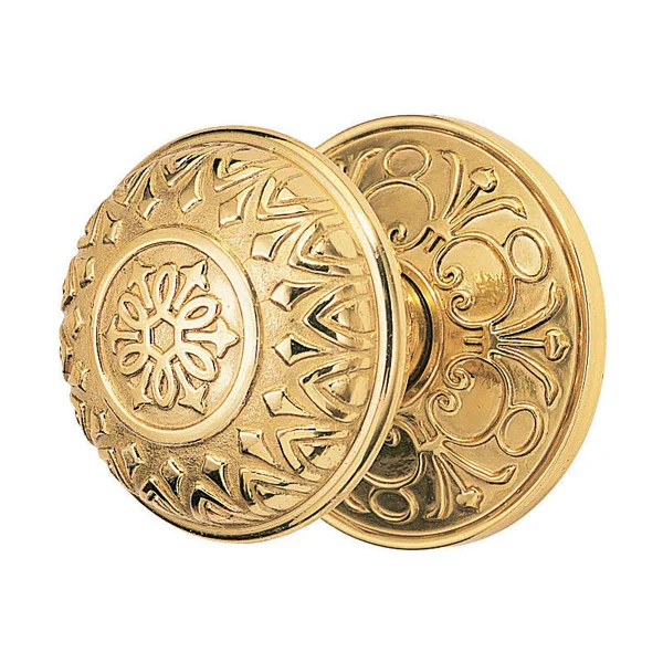 Emtek 810LN Lancaster Knob Designer Brass Passage Knobset Pewter Knobset Passage