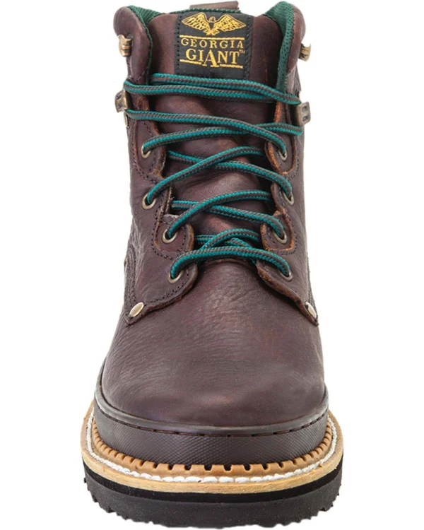 Georgia Giant Women's Steel Toe Work Boot - Size: 11, Brown