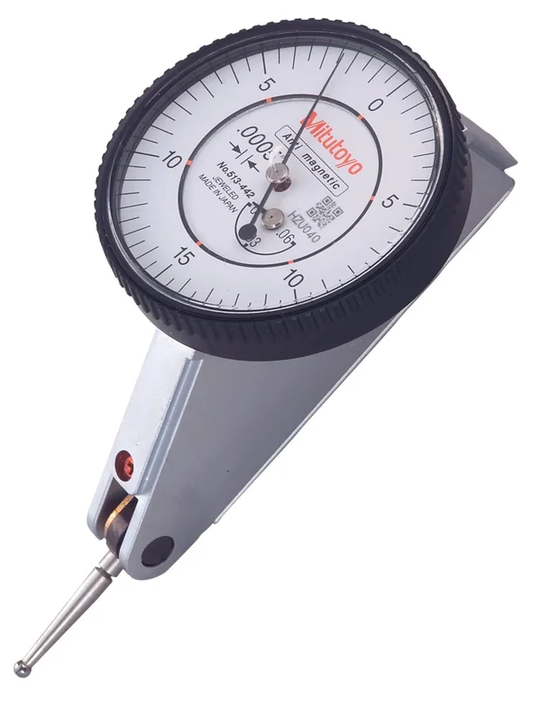 Mitutoyo 513-442-10A Dial Test Indicator, Hori, 0 to 0.060 in