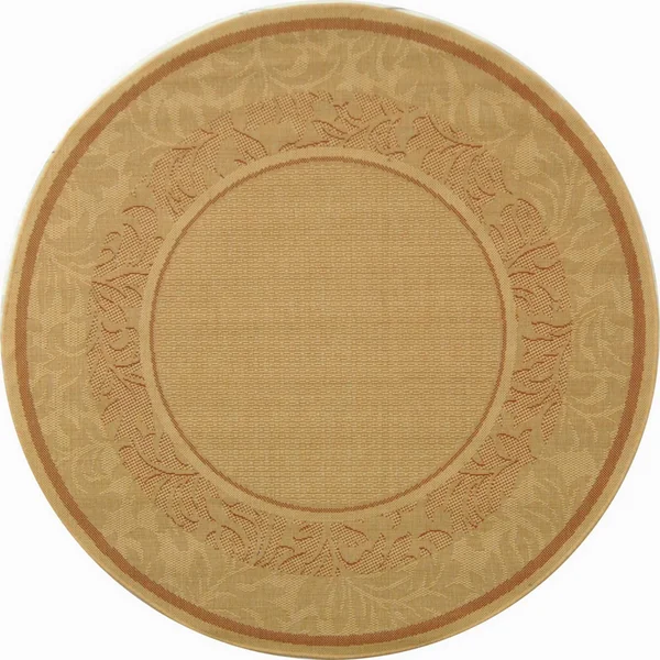 Safavieh Courtyard CY1704-3201 Natural Rug 5&3x22x5&3x22 - Round