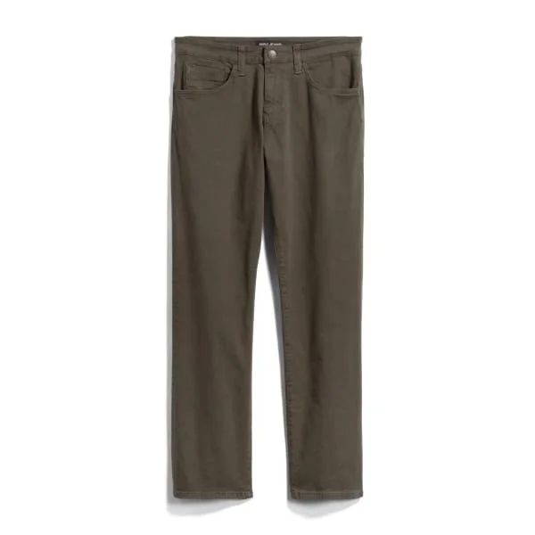 Mavi Men's Matt Relaxed Straight Leg in Green Bedford - Men's Jeans