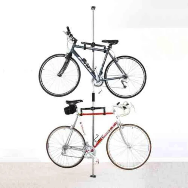 Stoneman Sports Q-Rak II Floor to Ceiling Bike Rack, Black