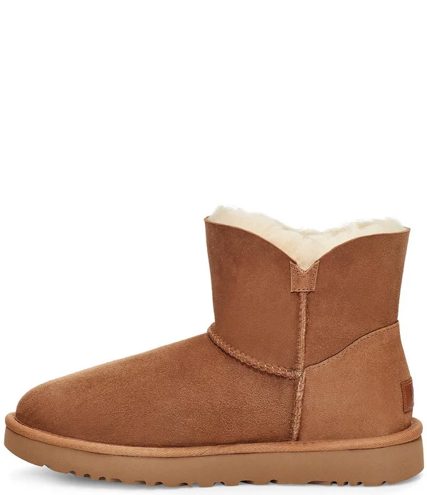 Ugg Women's Bailey Zip Mini Sheepskin 1112481 - 9, Grey