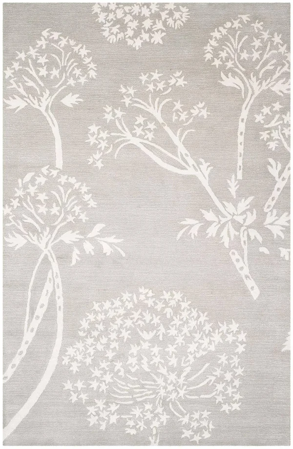 Safavieh Bella Rug BEL131 Slate - Ivory 2& 6x22 x 4& 0x22