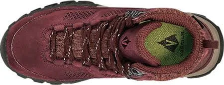 Vasque Women's Talus at UltraDry Boot - 10.5 - Run Raisin/Green Glow