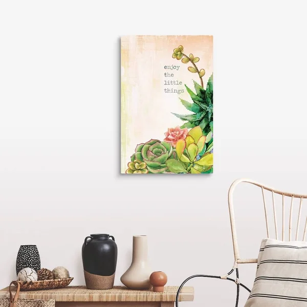 Enjoy The Little Things - Canvas Wall Art, 20x30, Great Big Canvas