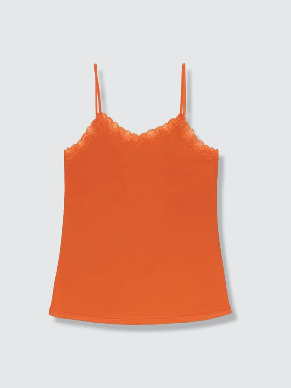 Uwila Warrior Soft Silk Camisole - Orange - L