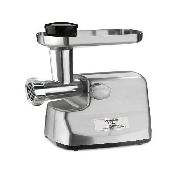 Waring Pro MG855 Professional Die-Cast Metal Housing Meat Grinder - Brushed Stainless Steel