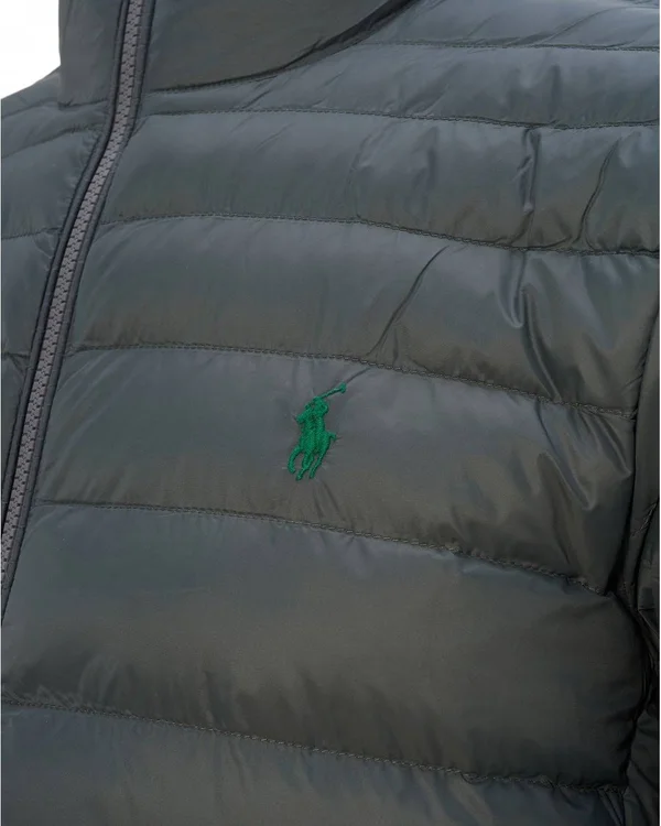 Polo Ralph Lauren Packable Quilted Men's Jacket - Charcoal Grey