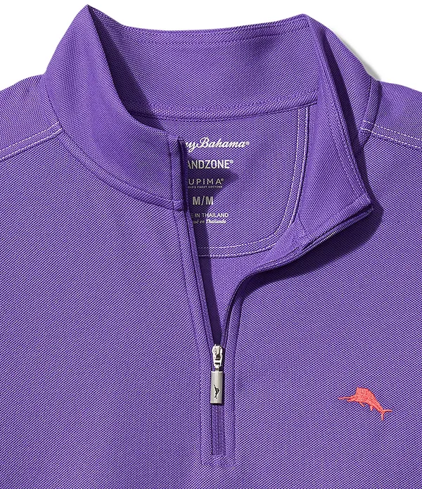 Tommy Bahama IslandZone Emfielder 2.0 Half-Zip Pullover - XL