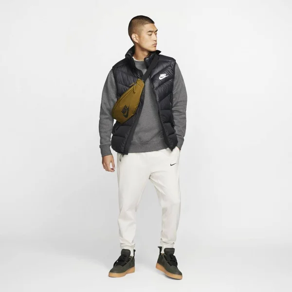 Nike Sportswear Club Crew Sweatshirt - Charcoal Heather - Medium