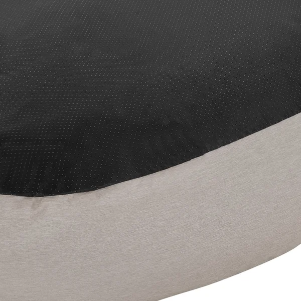 Sam&s Pets Missy Extra-Large Beige Round Dog Bed