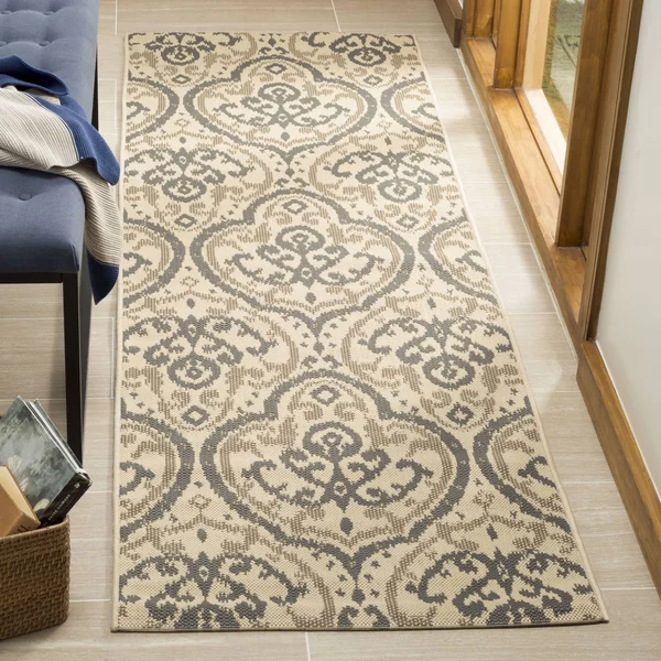 Safavieh Martha Stewart MSR4114-23612 2&7x22 x 8&2x22 Runner Beige - Anthracite Area Rug