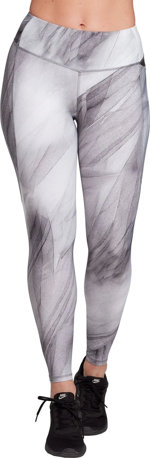 Calia by Carrie Underwood Women's Energize Printed 7/8 Leggings - Large, Brushed Sunset Black