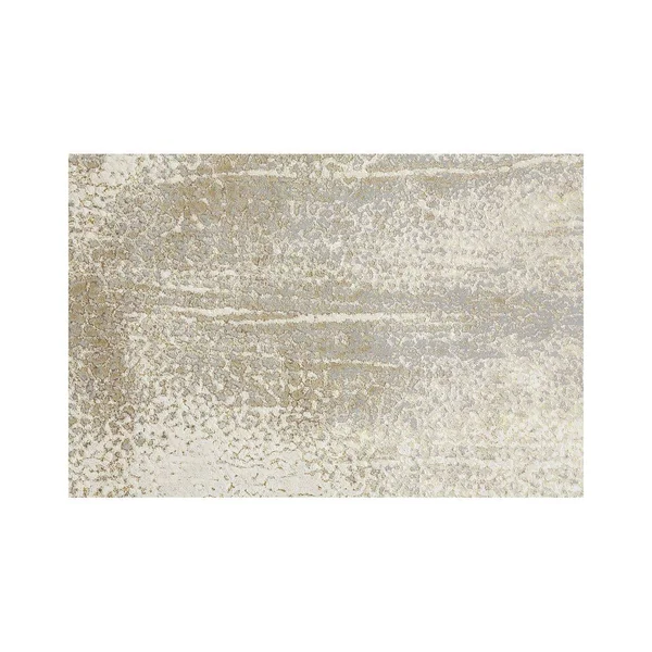 Feizy Aura 3739F Ivory Gold Rug - 6 ft 7 in x 9 ft 6 in