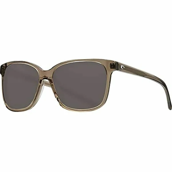 Costa Del Mar May Taupe Crystal Sunglasses, Gray 580G Lens