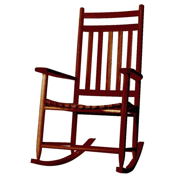 Dixie Seating Penrose Wood Rocking Chair NO. 67S Medium Oak - Brown