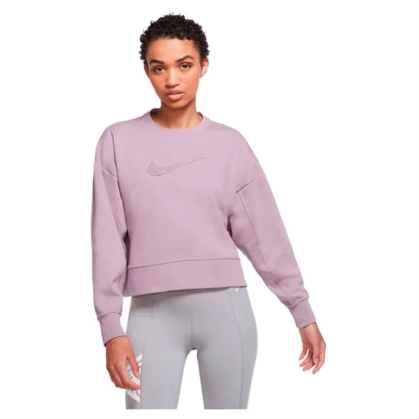 Nike Dri Figefiswoosh Crew Long Sleeve T-Shirt M