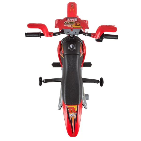 Lil& Rider Red Kids& Battery Powered Ride-On Mini Dirt Bike