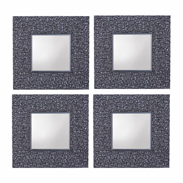 Hobbitholeco. Square Accent Mirror (Set of 4)