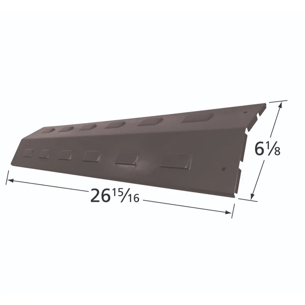 26.75x22 Black Heat Plate for Charbroil Kenmore GAS Grill