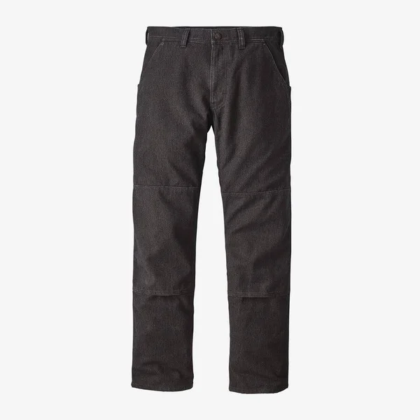Patagonia Men's Iron Forge Hemp Canvas Double Knee Pants - Regular - Black - 55296 - 30