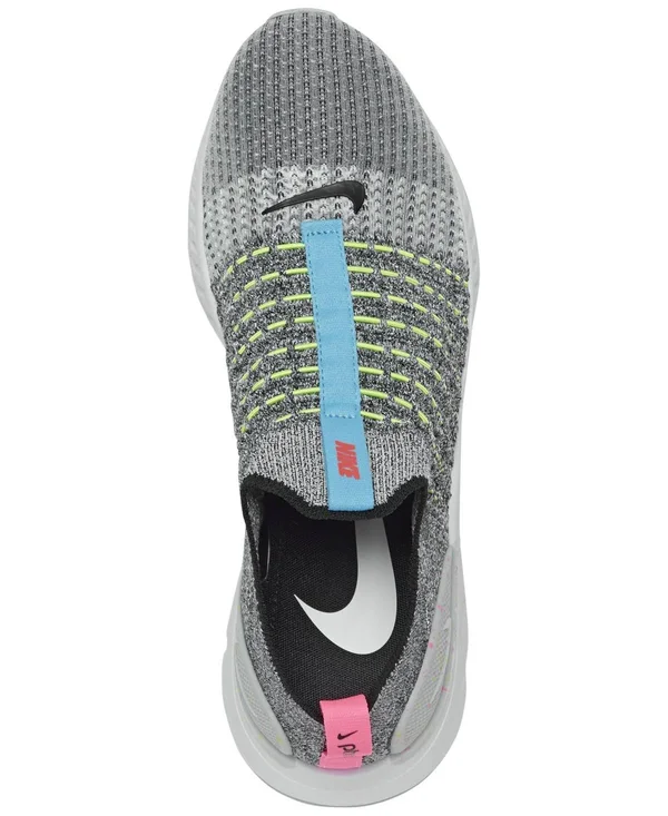 Nike Men's React Phantom Run Flyknit 2 Running Shoes in Grey/White Size 11.5